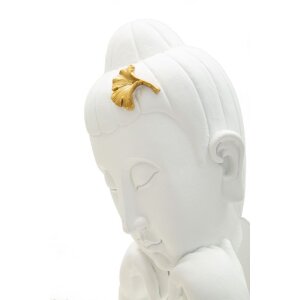Mauro Ferretti Buste Boeddha 21,5x13x36 cm witgoud