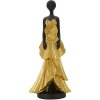 Mauro Ferretti figuur vrouw 14,5x10x33 cm zwart goud