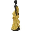 Mauro Ferretti figuur vrouw 14,5x10x33 cm zwart goud