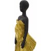 Mauro Ferretti figuur vrouw 14,5x10x33 cm zwart goud