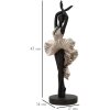 Mauro Ferretti figuur danseres 17x14x43 cm zwart zilver