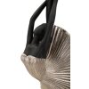 Mauro Ferretti figuur danseres 14x14x42,5 cm zwart zilver