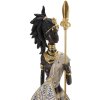 Mauro Ferretti Masai figuur met kind 11,5x8,5x46 cm