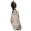 Mauro Ferretti Masai figuur zittend 13,5x9x24,5 cm