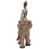 Mauro Ferretti Masai met olifant 22,5x12x32,5 cm