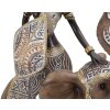 Mauro Ferretti Masai met olifant 22,5x12x32,5 cm