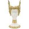 Mauro Ferretti Athena beeld met gevleugelde kroon 15x14,5x32 witgoud