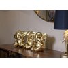 Mauro Ferretti Decoratieve Olifant Set van 3 Niet zien horen spreken 15,5x20,5 goud