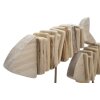 Mauro Ferretti decoratieve sculptuur vis 37x10x24 naturel