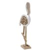 Mauro Ferretti decoratieve flamingo 31x9x56 wit naturel