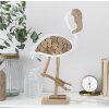 Mauro Ferretti decoratieve flamingo 31x9x56 wit naturel