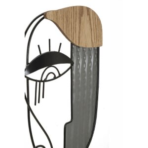Mauro Ferretti sculptuur Picassy 24x8.5x49 zwart naturel
