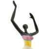 Mauro Ferretti Sculptuur Danser Rubic 12,5x10x38 cm veelkleurig