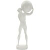 Mauro Ferretti sculptuur Atlas 18x12.5x50 wit