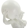 Mauro Ferretti sculptuur Atlas 18x12.5x50 wit