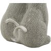 Mauro Ferretti decoratief beeldje van een paar Sparky katten 13x10x21 cm zilver