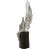 Mauro Ferretti decoratiefiguur engel Sparky 24x8x34 cm zilver zwart