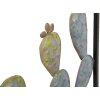 Mauro Ferretti wanddecoratie cactus lijst 31x2,5x90 cm groen lichtblauw