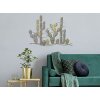 Mauro Ferretti wanddecoratie cactus 90x2,5x64 cm multicolour
