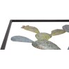 Mauro Ferretti wanddecoratie cactus lijst 50x1,3x50 cm groen lichtblauw
