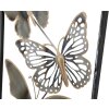 Mauro Ferretti wanddecoratie vlinders 31x2,5x90 cm zwart zilver