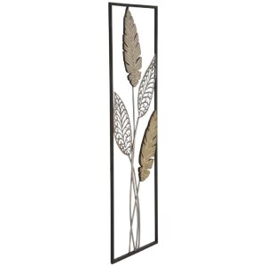 Mauro Ferretti wanddecoratie bladeren 30,5x1,9x91 cm goud...