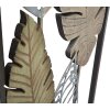 Mauro Ferretti wanddecoratie bladeren 30,5x2,5x99,5 cm goud zilver