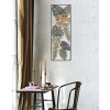 Mauro Ferretti wanddecoratie Too 30,5x3,75x88,5 cm veelkleurig