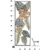 Mauro Ferretti wanddecoratie Too 30,5x3,75x88,5 cm veelkleurig