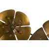 Mauro Ferretti wanddecoratie bloem Goldy 80x6x57 cm goudkleurig