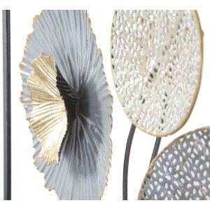 Mauro Ferretti wanddecoratie Sqity 50x3,8x50 cm veelkleurig