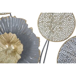 Mauro Ferretti wanddecoratie Sqity 50x3,8x50 cm veelkleurig