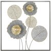 Mauro Ferretti wanddecoratie Sqity 50x3,8x50 cm veelkleurig