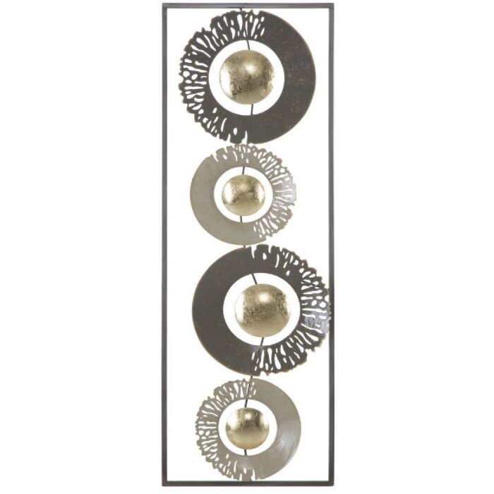 Mauro Ferretti wanddecoratie ring 31x3x89,5 cm veelkleurig