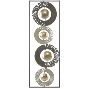 Mauro Ferretti wanddecoratie ring 31x3x89,5 cm veelkleurig