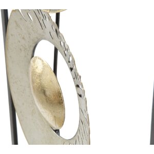 Mauro Ferretti wanddecoratie ring 31x3x89,5 cm veelkleurig