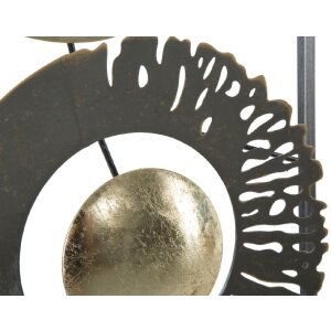 Mauro Ferretti wanddecoratie ring 31x3x89,5 cm veelkleurig