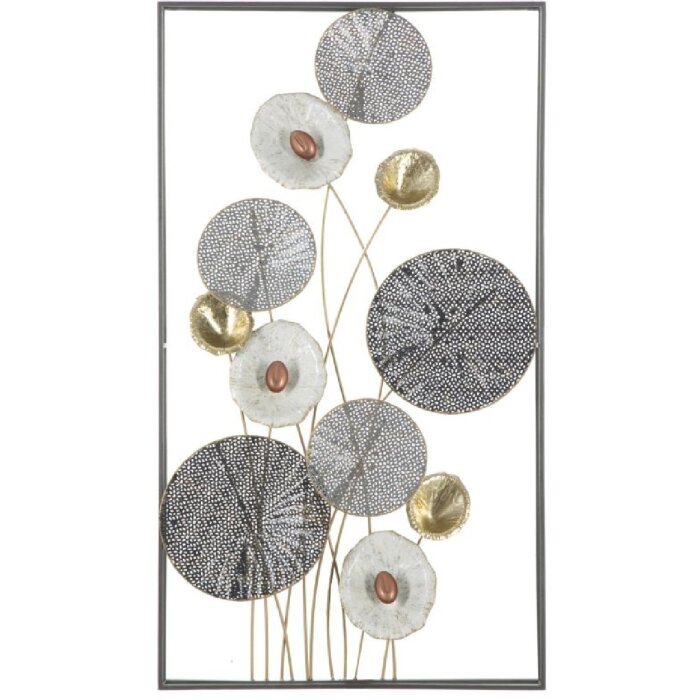 Mauro Ferretti wandpaneel Raster 50x6x90,5 cm veelkleurig