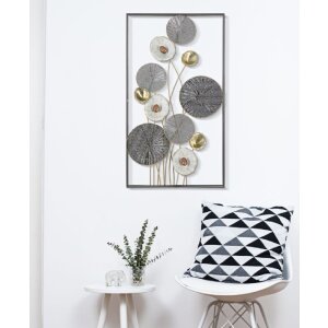 Mauro Ferretti wandpaneel Raster 50x6x90,5 cm veelkleurig