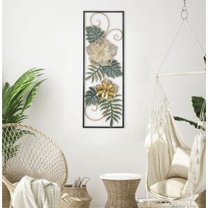 Mauro Ferretti wandpaneel Campur 31x4x90 cm veelkleurig