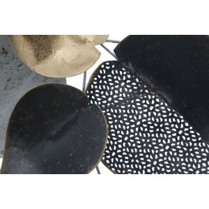 Mauro Ferretti wandpaneel Half Leaf 62,5x5,5x40 cm veelkleurig