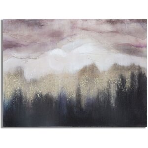 Mauro Ferretti muurschildering Rosa Berg 80x2,7x60 cm veelkleurig