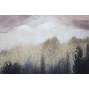 Mauro Ferretti muurschildering Rosa Berg 80x2,7x60 cm veelkleurig