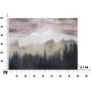 Mauro Ferretti muurschildering Rosa Berg 80x2,7x60 cm veelkleurig