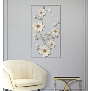 Mauro Ferretti wandpaneel Flix 50x5,5x90,5 cm witgoud