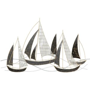 Mauro Ferretti wandpaneel Veliero 91x2,5x55,9 cm veelkleurig