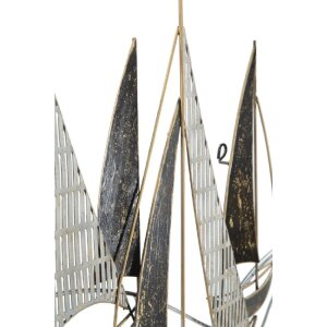 Mauro Ferretti wandpaneel Veliero 91x2,5x55,9 cm veelkleurig