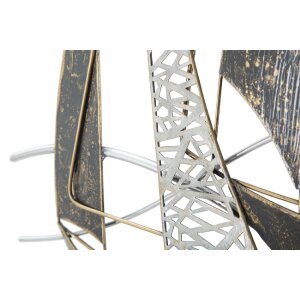 Mauro Ferretti wandpaneel Veliero 91x2,5x55,9 cm veelkleurig