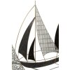 Mauro Ferretti wandpaneel Veliero 91x2,5x55,9 cm veelkleurig