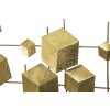 Mauro Ferretti wandpaneel Abstract 90,5x3,5x50 cm goudkleurig